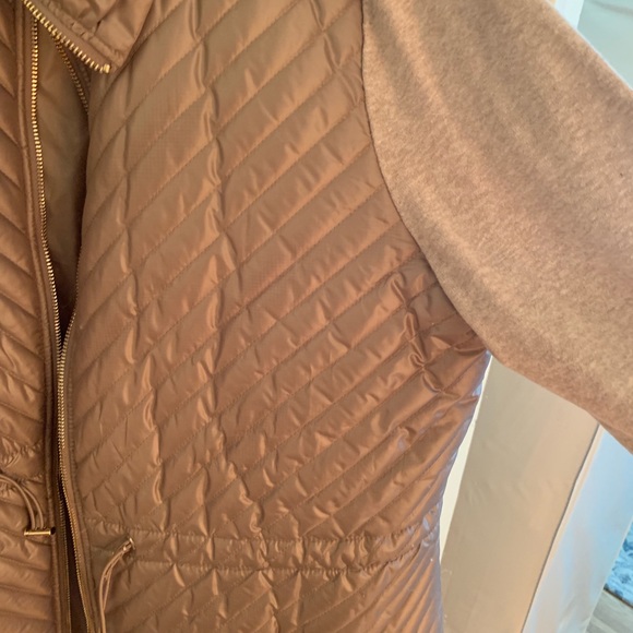 Chico’s Zenergy Lightweight Puffer/Cotton Jacket - Picture 3 of 6